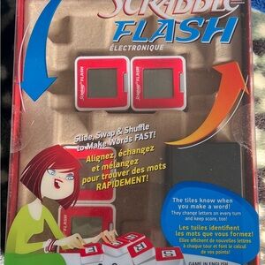 Hasbro Scrabble Flash Electronic Game - Red
